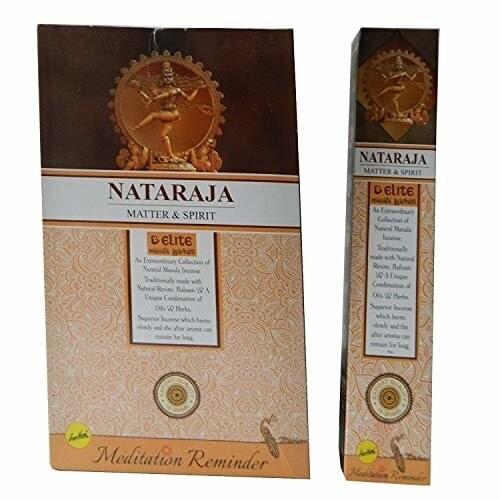 Sree Vani Varillas de Incienso 180g Nataraja Massala Agarbatti Fragancia ambientador hogar decoración