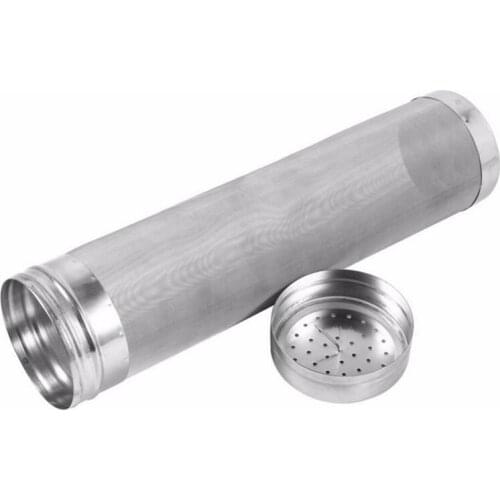 Stainless Steel Brew Beer Hop Mesh Filter Strainer with Hook Beer Brewing equipment inline filter distillation washabl