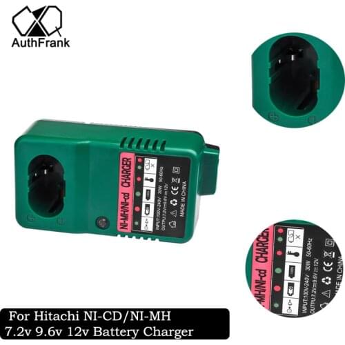 Replacement Battery Charger For Hitachi NI-CD/NI-MH 7.2v 9.6v 12v Rechargeable Batteries 1.5A suit EB1214S with EU Plug