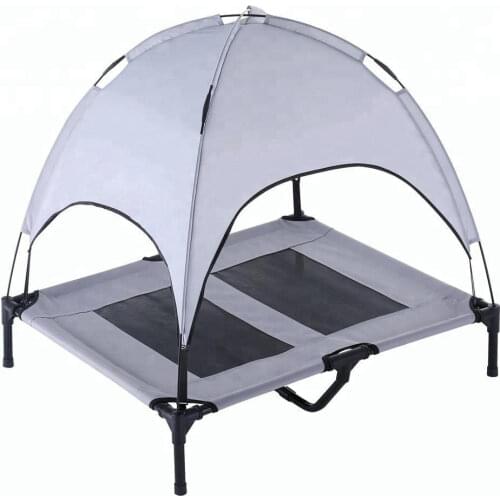 Ceiling Elevated Bed Pet Bed Sun Shading March Bed Outdoor Pet Tent Breathable Double Layer Reinforced Load Bearing Tent