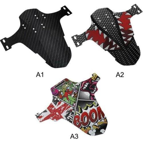 1 Set Ultra-thin Road Bike Fender Mountain Bicycle Anti Splash Plate Road Cycling Mountain Bike Front Rear Mudflap