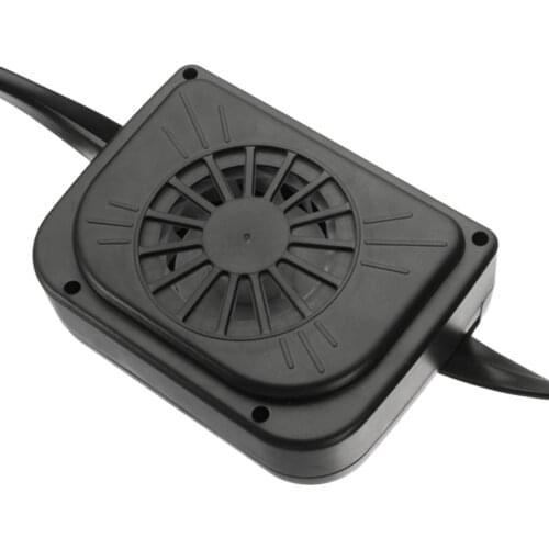 Universal Solar Power Car Air Vent Cooling Fan Window Cooler Radiator Kit Tool