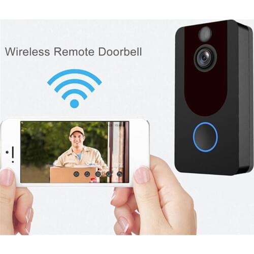 HD 1080P Wireless WIFI Doorbell Two Way Intercom Video Door Phone