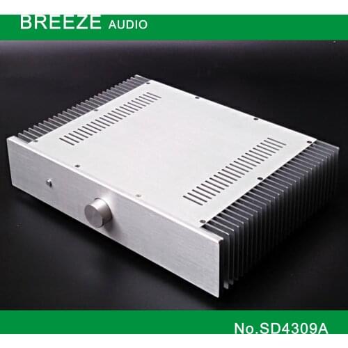 SD4309A external heat dissipation all-aluminum power amplifier chassis class a power amplifier chassis rear chassis