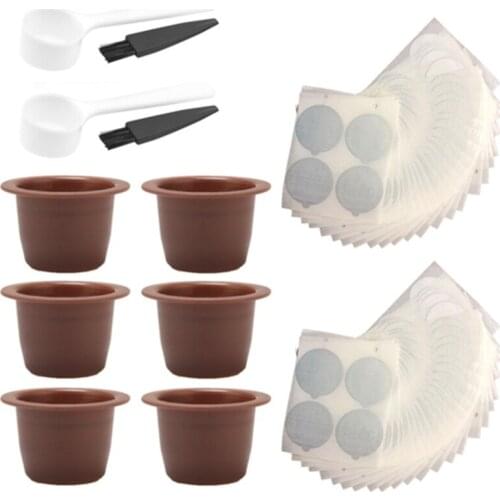 1Set for Nespresso Refilling Capsule Self Adhesive Reusable Nespresso Aluminum Foil Brewer Lid Capsula Seals Sticker