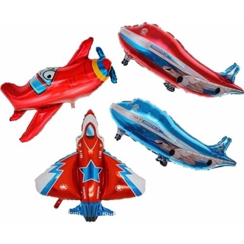 1 Pc Car Fighter Engineering Vehicle Transportation Balloons Birthday Party Decorations Kids Globos Helium Globo
