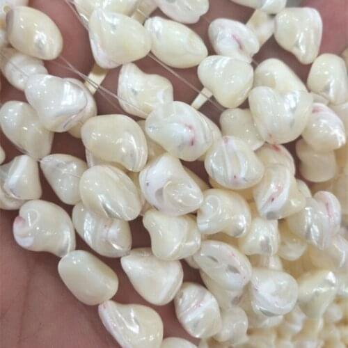 1 string nature shell beads mother of pearl shell chips size 10-11mm for women bracelets making jewelry accessories and jewelry