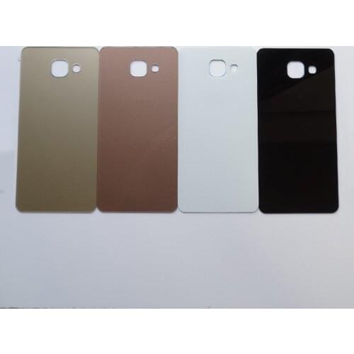 10pcs Glass Material New Rear Battery Door Case For Samsung Galaxy A5 2016 A510 A510F Back Glass Housing Cover + Adhesive