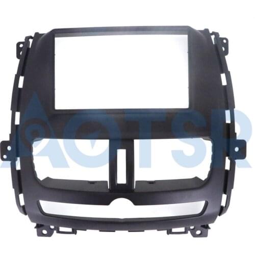 2 din Radio Fascia for NISSAN (DONGFENG) Succe Shuaike Shaico 2009-2015 Audio Panel Mount Installation Dash Kit Frame Adapter
