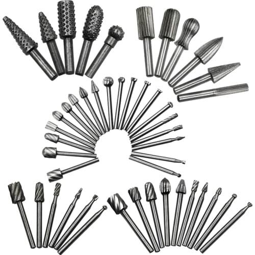 3mm 6mm tool holder rotating process file High quality rotary file file woodworking bit grinding woodworking tool