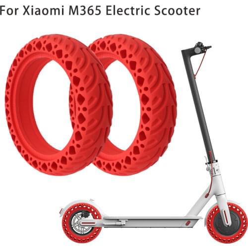 8.5 inch For Xiaomi Electric Scooter Honeycomb Shock Absorber Damping Tyre Durable Rubber Solid Tire For Xiaomi Mijia M365 Pro