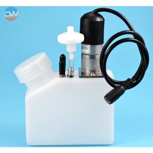 White 250ml Ink Tank with stirrer motor air filter for L1800 R1390 modify DTF Printer