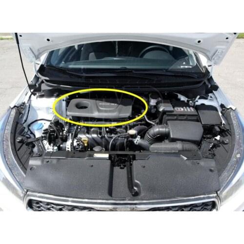 ENGINE COVER decoration For Creta IX25 1.6 Cited cover decorative Hood cover decoration( Top Cover)FOR RIO CERATO FORTE