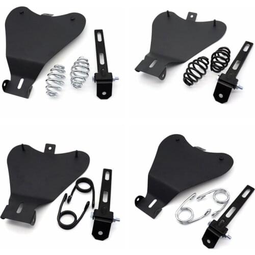For Harley Sportster 48 XL 883 1200 Bobber Chopper Motorcycle Solo Seat Base plate Bracket Support Holder Mounting Kit