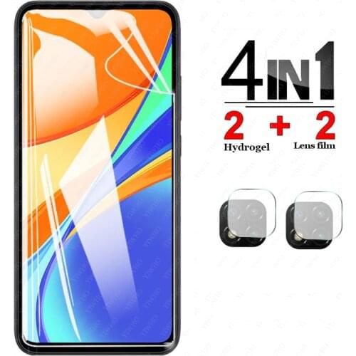On Redmi 9c Nfc Hydrogel Film Screen Protectors Not Glass on For Xiaomi Redmi9c Nfc Readmi Redmy Redme 9 C C9 Nfs Camera Glass