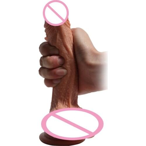 HiEHa Sex Shop Soft Silicone Huge Realistic Dildo Male Artificial Penis Cock Pussy Plug Massager Sex Product for Women Game Toy