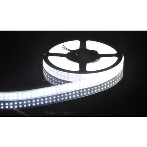 Led strip double line row 5m/Lot 240leds/m 2835 DC12V ,1200led,led tape light home decoration indoor led lighting ktv bar