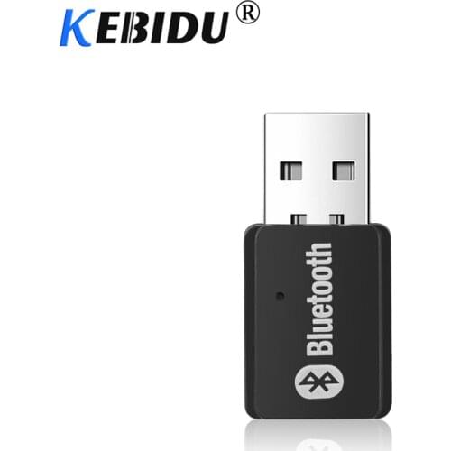 Kebidu Bluetooth 5.0 Audio Transmitter Mini Stereo Bluetooth AUX RCA USB For PC Car Kit Wireless Adapter