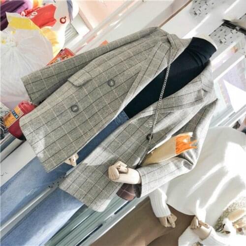 2021 Autumn New Korean Style Suit Jacket Top