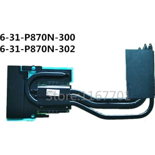New Laptop/Notebook GPU Video vice Graphics card Cooling radiator heatsink for Clevo P870 P870DM-G 6-31-P870N-302 6-31-P870N-300