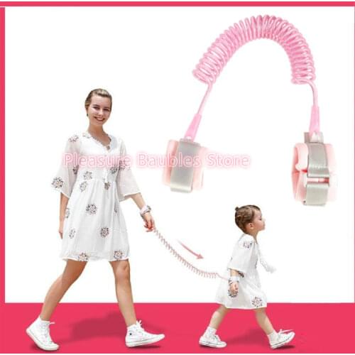 Anti Lost Wrist Link Toddler Leash Safety Harness for Baby Kid Strap Rope Outdoor Walking Hand Belt Anti-lost Luminous wristband