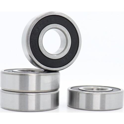 6203RS Bearing ABEC-3 (4 PCS) 17x40x12 mm Deep Groove 6203-2RS Ball Bearings 6203RZ 180201 RZ RS 6203 2RS EMQ Quality