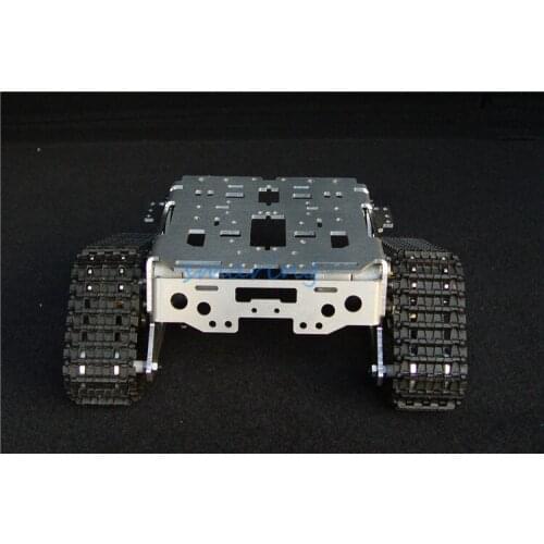 Tank Smart Robot Tank Car Chassis Kit Rubber Track Robotic Accessroies for DIY Model Car Kit