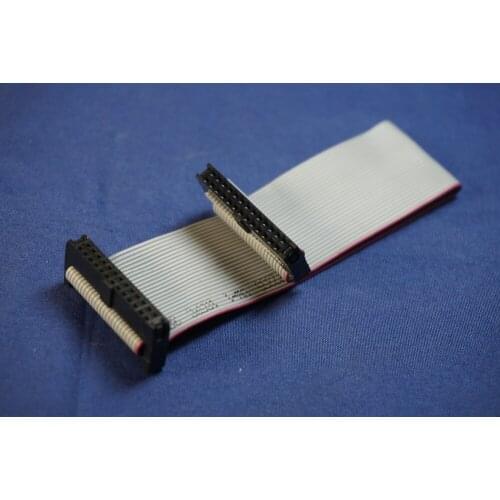 100pcs 2.0 mm IDC Socket Extension Flat Ribbon Cable 34 Pin 80 100 150 200 250 300 400 500 mm Length ISP JTAG DAP AVR Cable