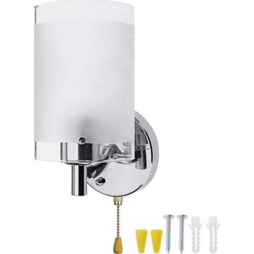 2021 New AC85-265V E27 LED Wall Light Modern Glass Decorative Lighting Sconce Fixture Lamp