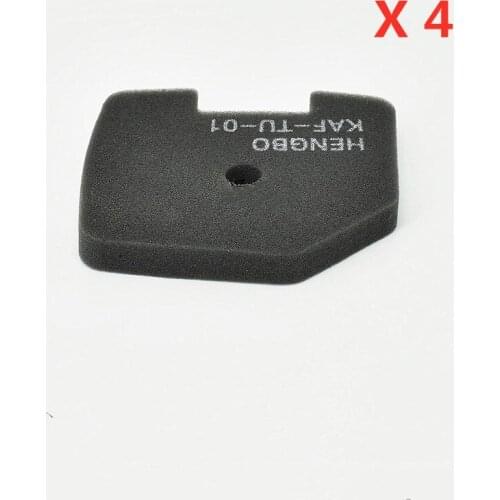 4 X Air filter for Kawasaki TJ35 TJ35E TJ35V Trimmer brush cutter air cleaner replacement