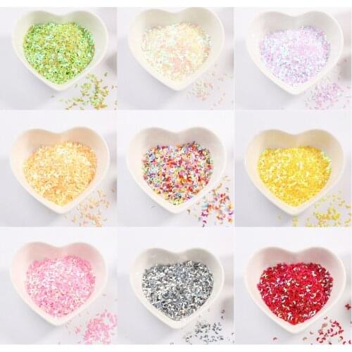 3mm moon nail sequins pvc beads AB color nail patch DIY clothing accessories accessories wedding party decoration sequins