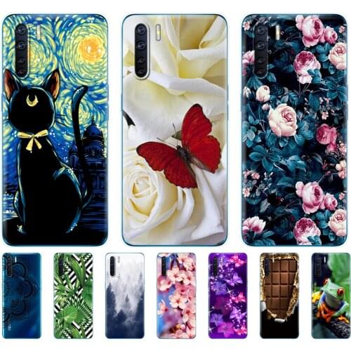 For OPPO A91 Case 6.4" Silicon Soft TPU Back Phone Cover For OPPO A 91 Capas Case for OPPOA91 CPH2001 CPH2021 Protective Shell