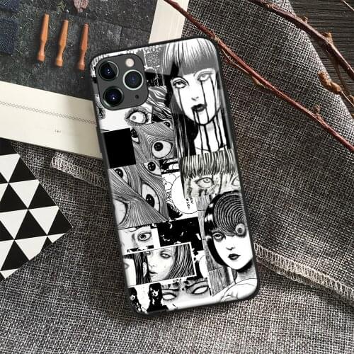 Tomie Kawakami Manga Anime Soft Silicone Glass Phone Case for IPhone SE 6s 7 8 Plus X Xr Xs 11 12 Mini Pro Max Samsung Redmi