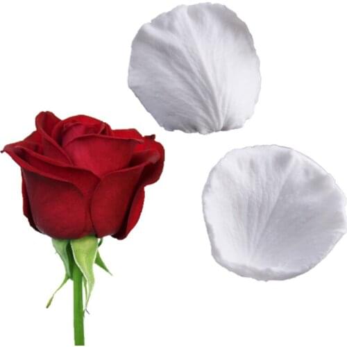 Roses Petals Molds Fondant Cakes Decorating Tools Silicone Molds Sugarcraft Chocolate Baking Tools For Cakes Gumpaste Form