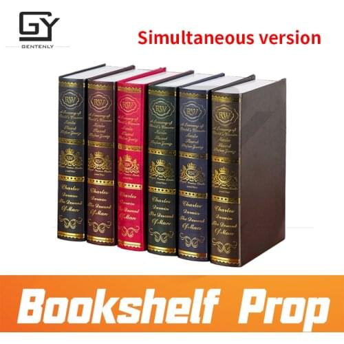Escape room game Book prop put books to correct place to unlock bookshelf real life room escape prop supplier