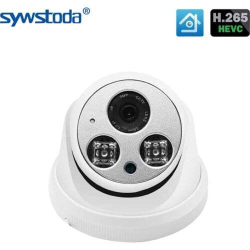 Internal Audio IP Camera 1080P Indoor Dome Surveillance Video Camera IP DC 12V Optional 3MP 5MP Optional 48VPOE