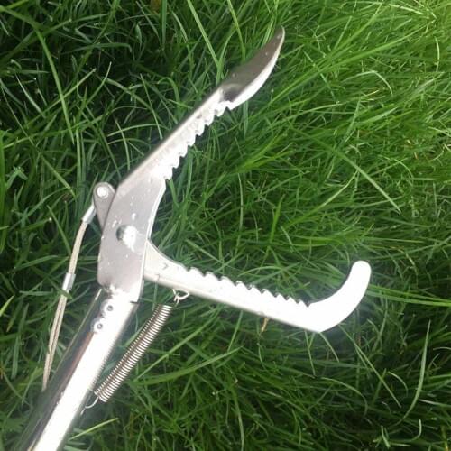 Multipurpose Snake Catcher Tongs Foldable Stainless Steel Reptile Grabber Stick Dropshipping