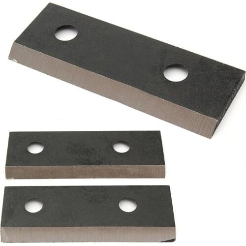 Black 2pcs/set High Quality Environmental Steel Garden Shredder Chipper Blades Set