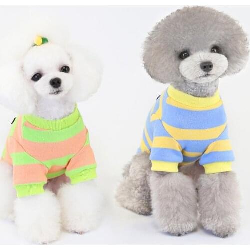 Dog clothes Dog clothes fall and winter sweater Cat pet clothes fall and winter new hoodie