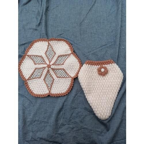 Ontic Dowries Hand-Knitted Bathroom Fiber