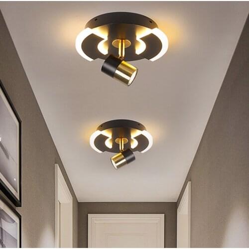 Simple Modern Aisle Led Ceiling Lights For Corridor Light Channel Light Lighting Home Decor Room Hallway Lamp With Spotlight