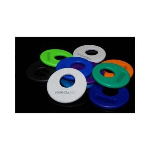 RFID 125KHZ electronic ticket clothing management ABS label