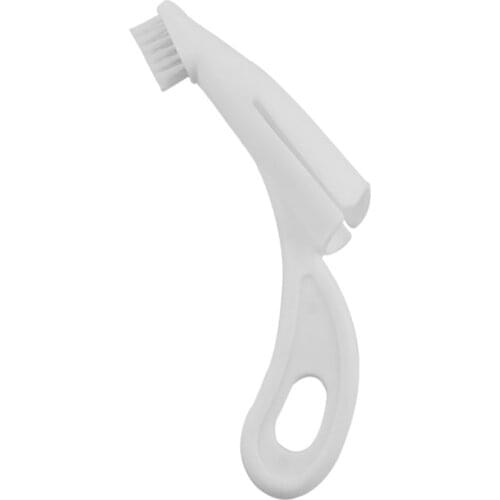 Hand-Held Dog Toothbrush Plastic Soft Pet Finger Toothbrush Pet Puppy Dogs Teeth Brush Teeth Tool Dog Cat Cleaning Pet Supplies