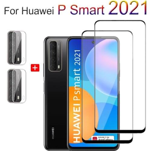 Pelicula Vidro, P Smart 2021 Glass Camera Film Screen Protector Huawei P Smart 2021 2020 2019 S Z, psmart 2021 3D Safety Glass