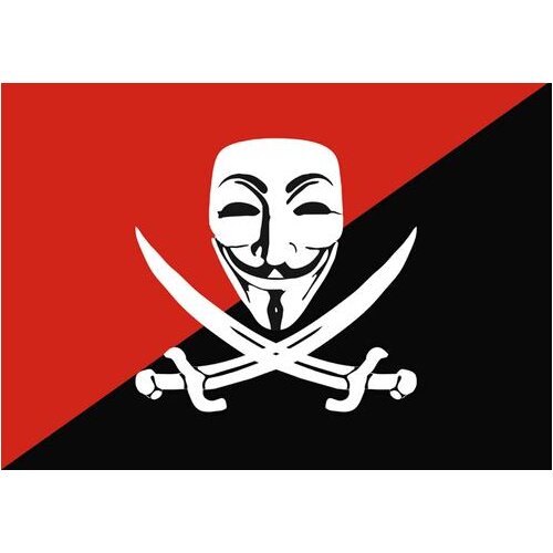 3x5 FT anarchy flag 3ftx5ft Banner 100D Polyester Flag custom flag banner