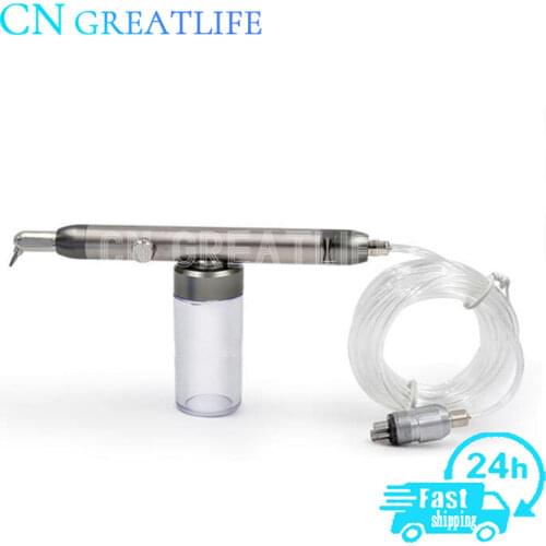4hole Sander Gun Machine Lab Sandblaster Flow Air Compressor Kit Brush Dental Tools Portable Air Polisher