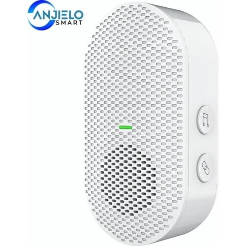 Wireless Doorbell Indoor Chime AC 90V-250V Chimes Receiver Ding Dong Wifi Doorbell Camera Low Power Consumption Home Door