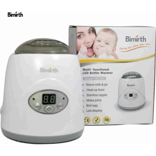 Bimirth Safe BPA-Free Constant Heating Multifunctional Practical Milk Heater Portable Baby Bottle Warmer Esterilizador