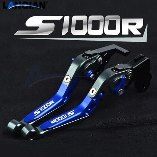 For BMW S1000R Motorcycle Aluminum Adjustable Extendable Foldable Brake Clutch Levers S 1000 R 2014 2015 2016 Accessories