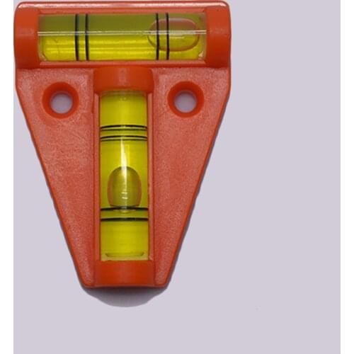 Two Ways Mini Spirit Level Measurement Instrument T-type Transparent Spirit Level Bubble